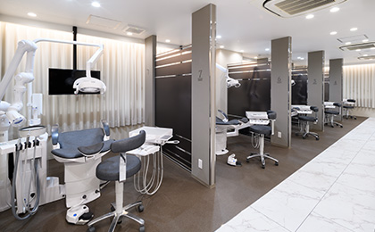 院内清潔＆最新設備充実！